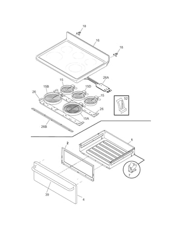 Top/drawer