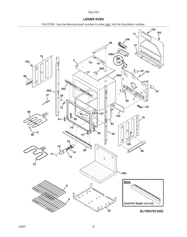 Lower oven