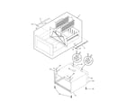 Universal/Multiflex (Frigidaire) APWD15GB1 pedestal diagram