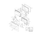 Electrolux E30DF74GPS2 door diagram