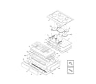 Kenmore Pro 79043000700 maintop diagram