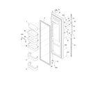 Frigidaire GLHS68EESB2 refrigerator door diagram