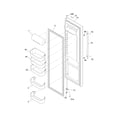 Frigidaire PHS69EJSS0 refrigerator door diagram