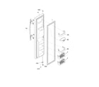 Frigidaire LECR23EFE0 freezer door diagram