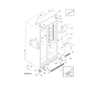 Frigidaire LECR23EFE0 cabinet diagram