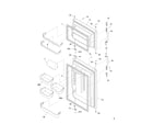 Frigidaire FRT18HP7JW0 door diagram