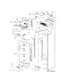 Cabinet-fresh food/refr