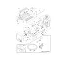 Kenmore Elite 25344772701 ice maker diagram