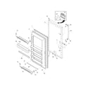 Electrolux EILFU21GS0 door diagram