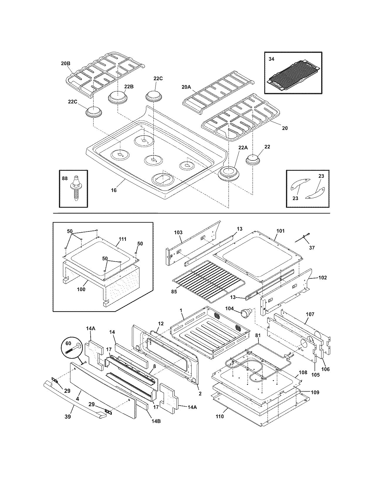 Top/drawer