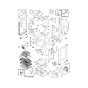Electrolux EW30GF65GBA body diagram