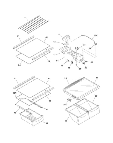 Shelves