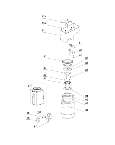 Grinder assembly