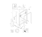 Frigidaire FDB4315LFC2 tub diagram