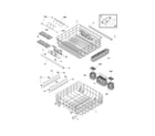 Frigidaire FDB4315LFC2 racks diagram