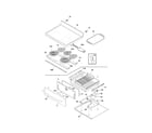 Kenmore Elite 79096633701 top/drawer diagram