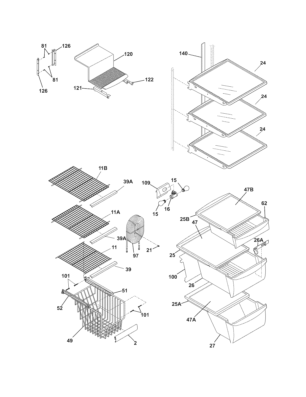 Shelves