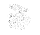 Frigidaire FRS3HF6JSB0 ice container diagram