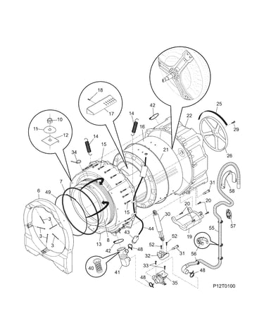 Motor/tub