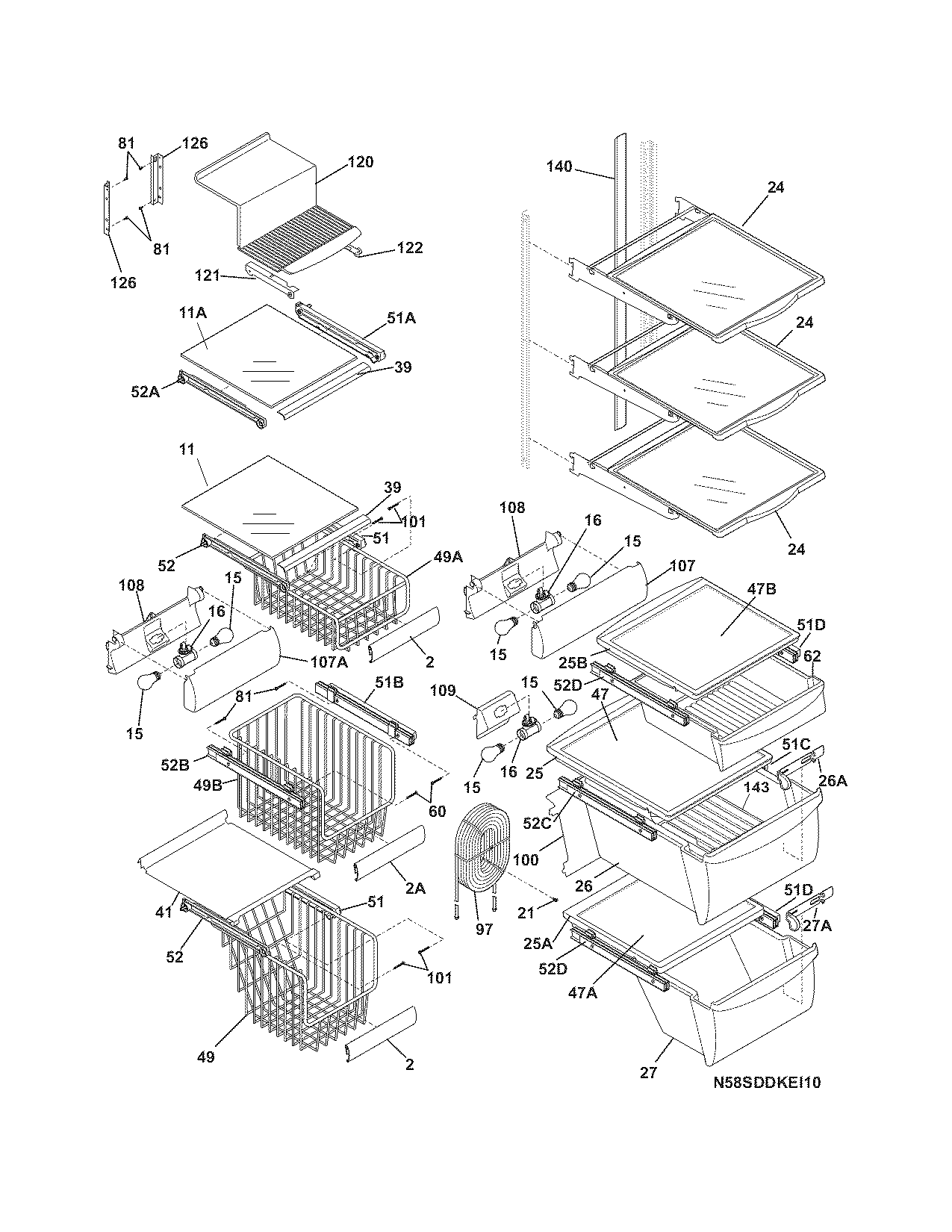 SHELVES
