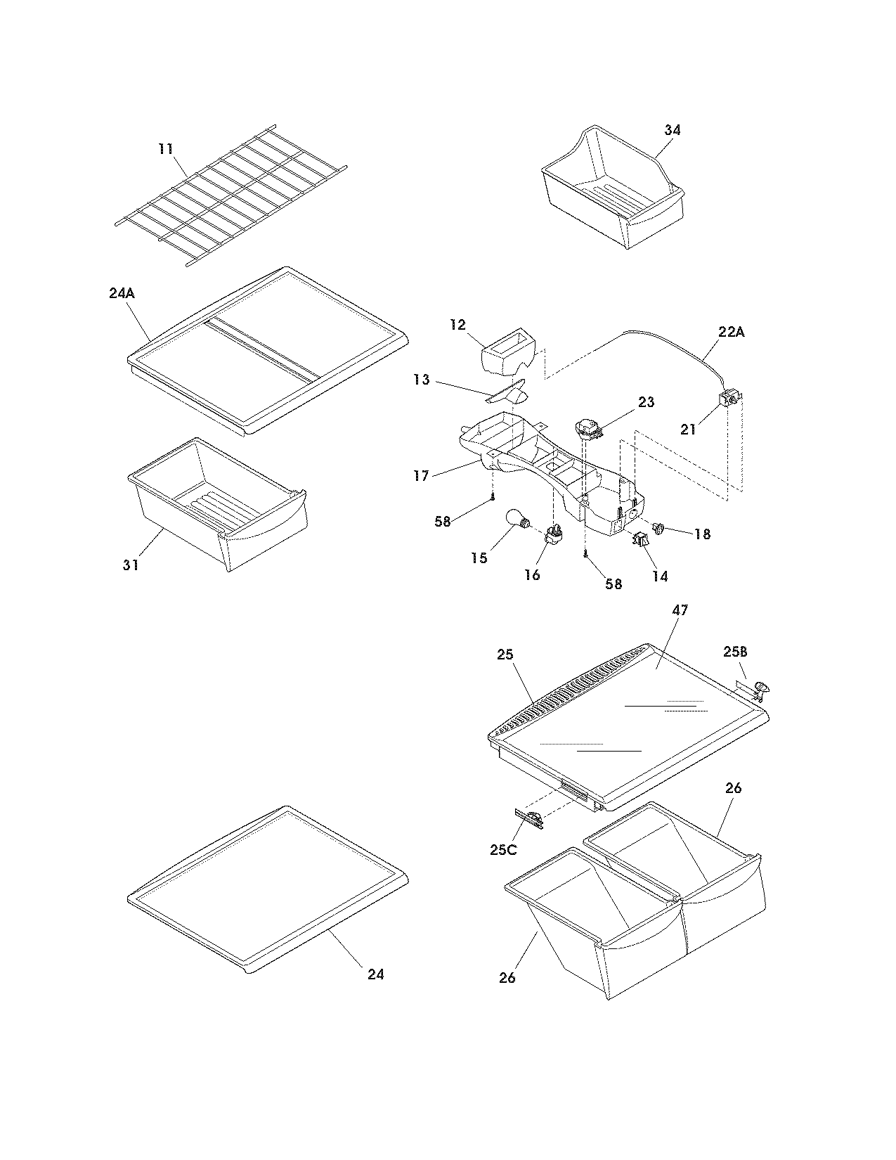 Shelves