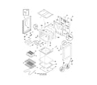 Frigidaire FEF352HCA body diagram