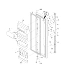 Refrigerator door
