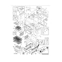 Electrolux EW30ES65GBB body diagram