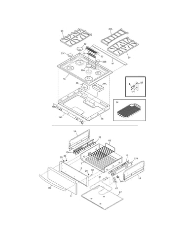 Top/drawer