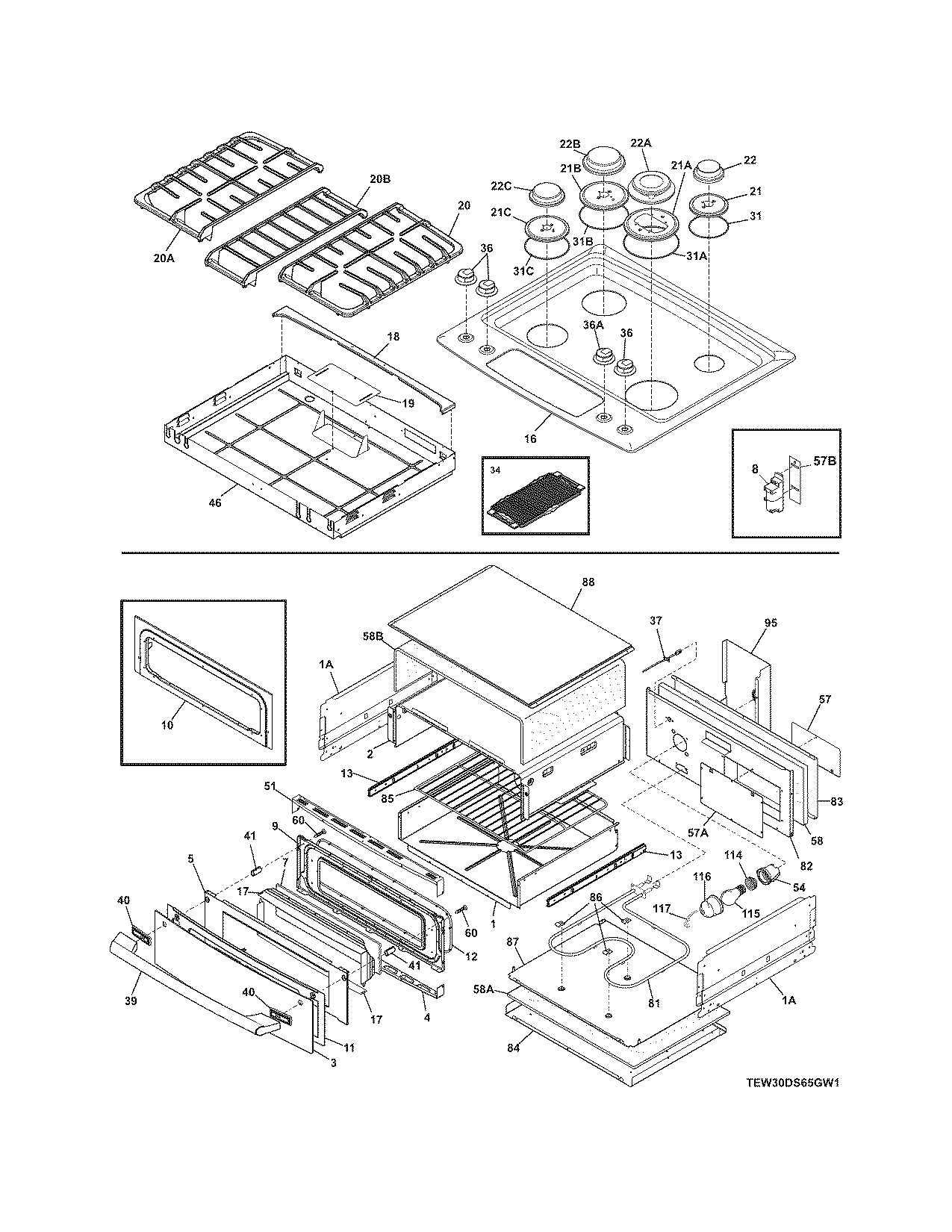 Top/drawer