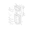 Kenmore 2537480240G door diagram