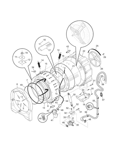 Motor/tub
