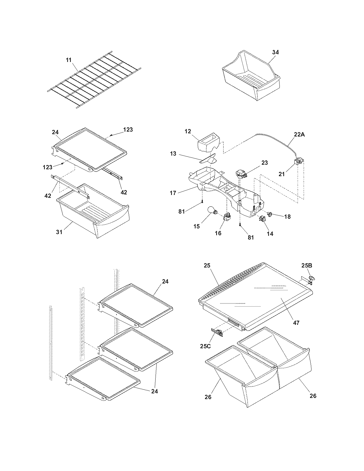 Shelves