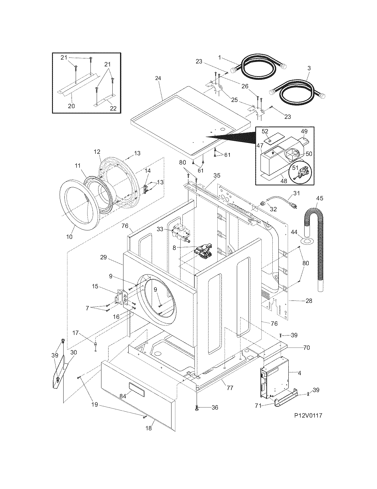Cabinet/top