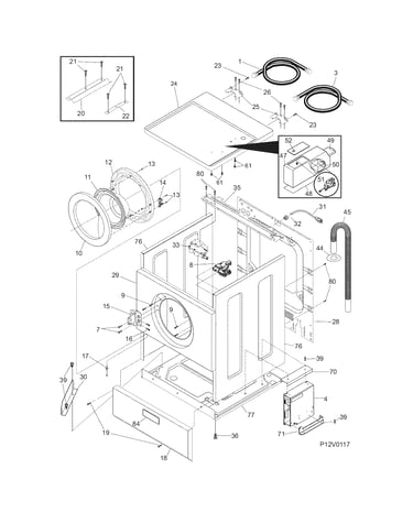Cabinet/top