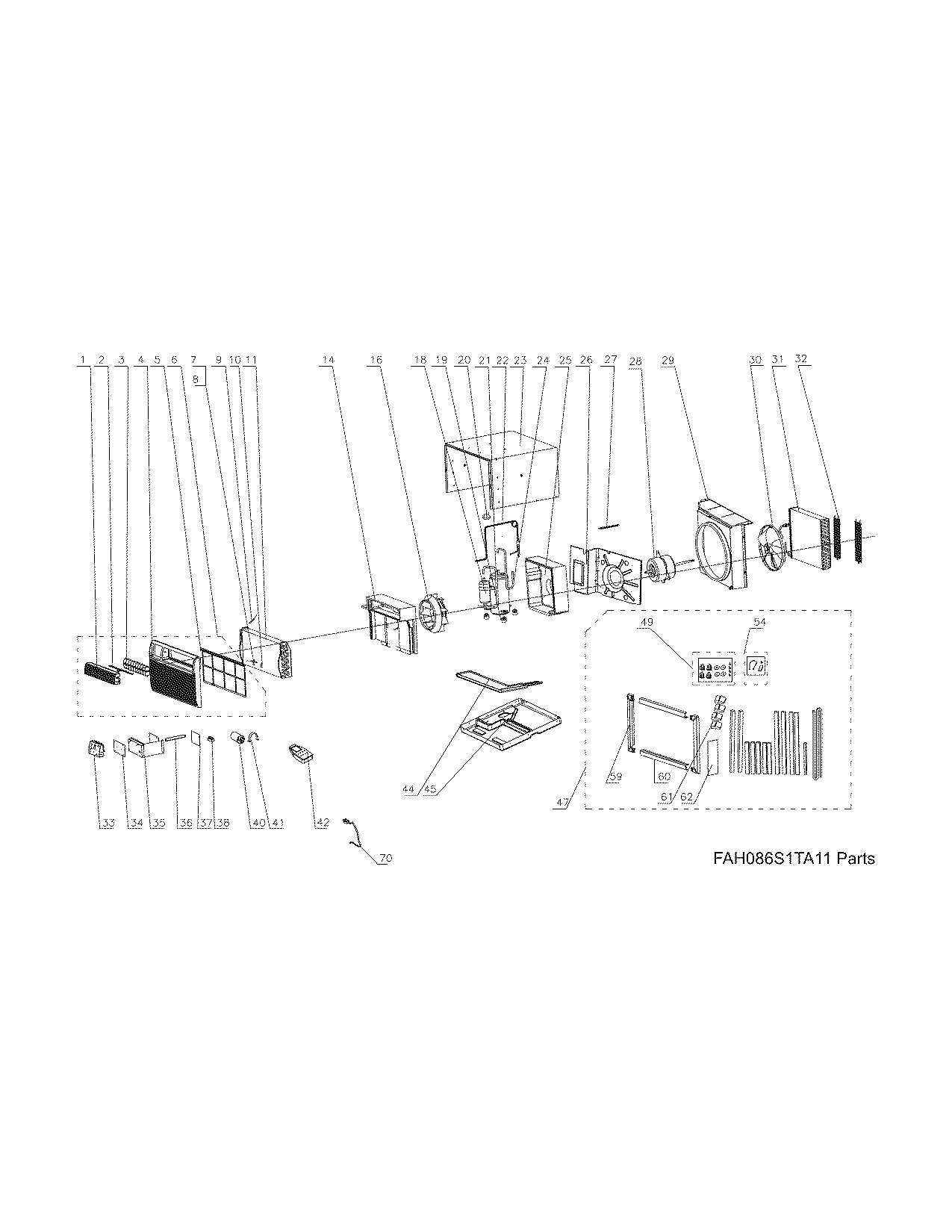 Recommended spare parts