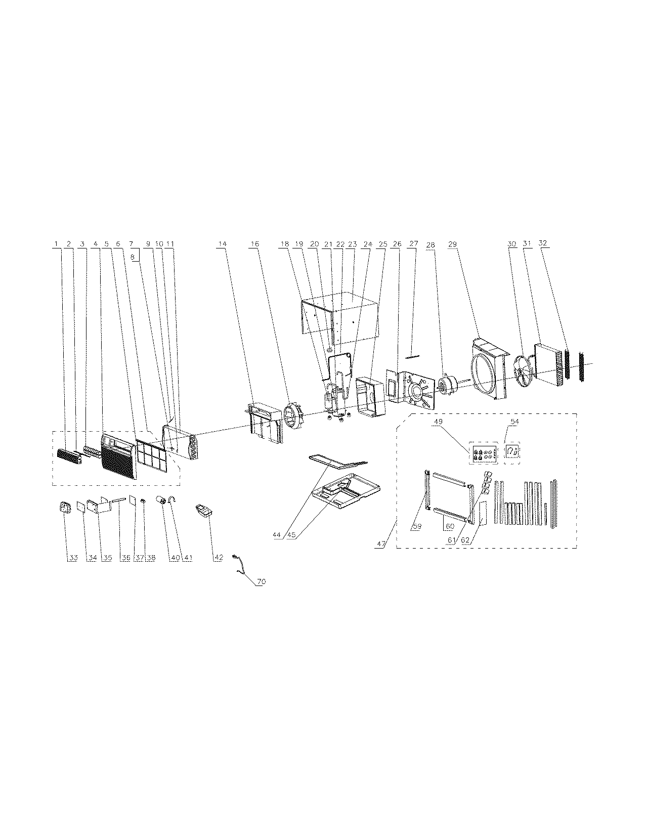 Recommended spare parts