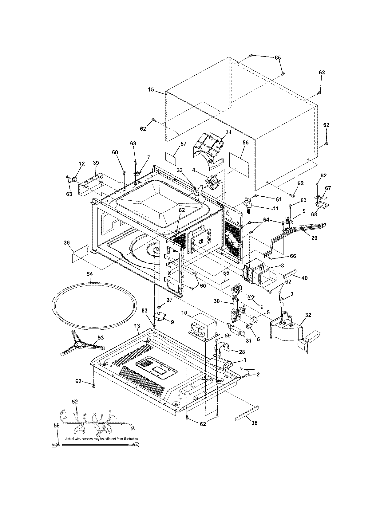Upper oven
