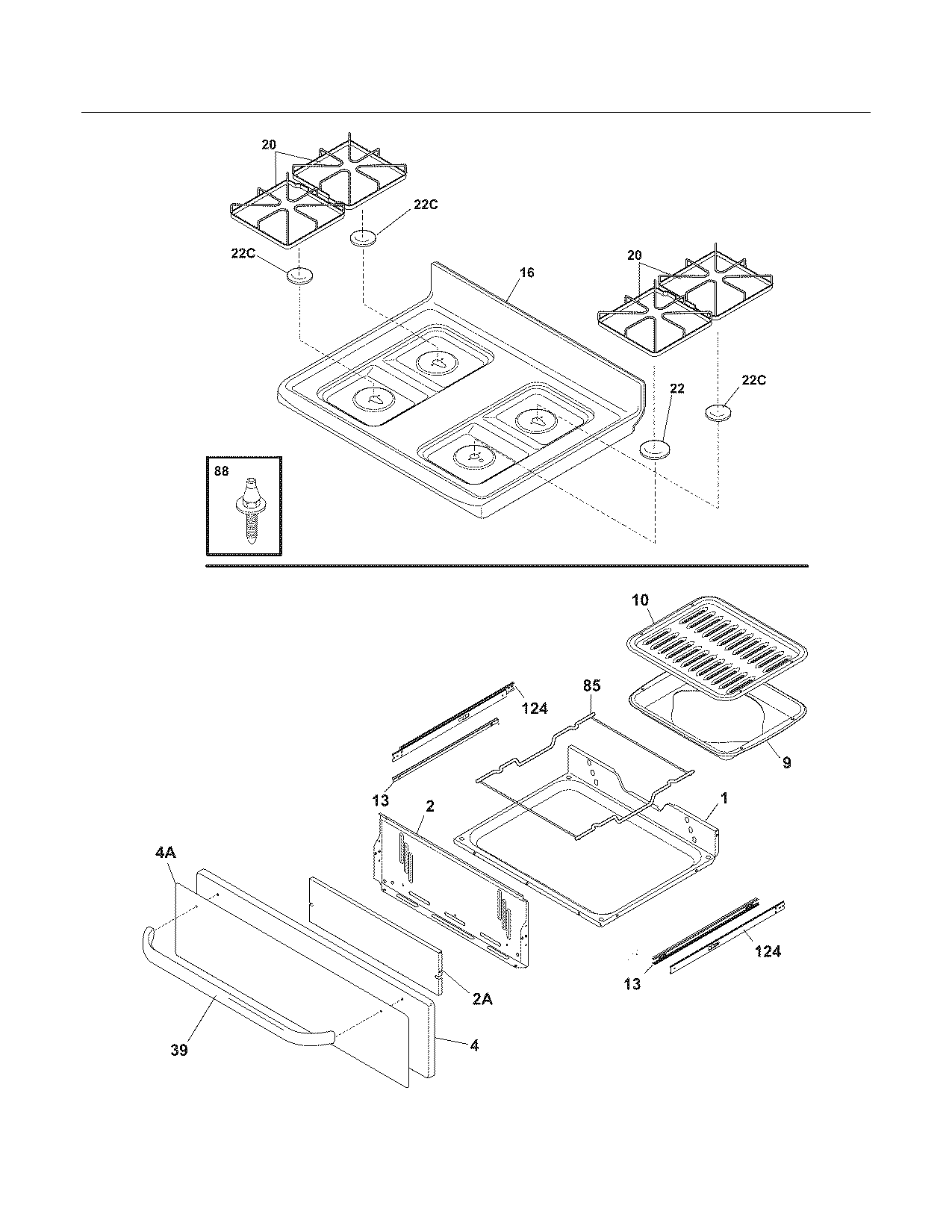Top/drawer