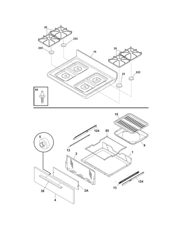 Top/drawer