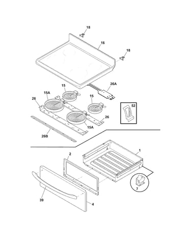 Top/drawer