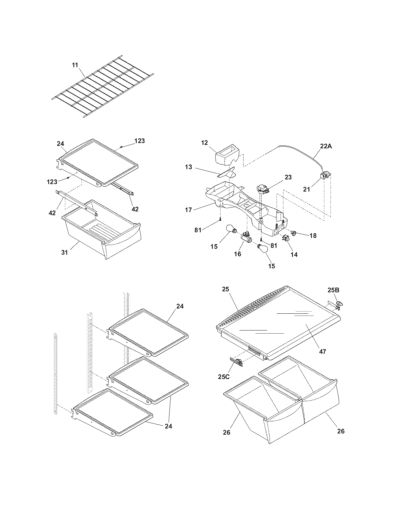 Shelves