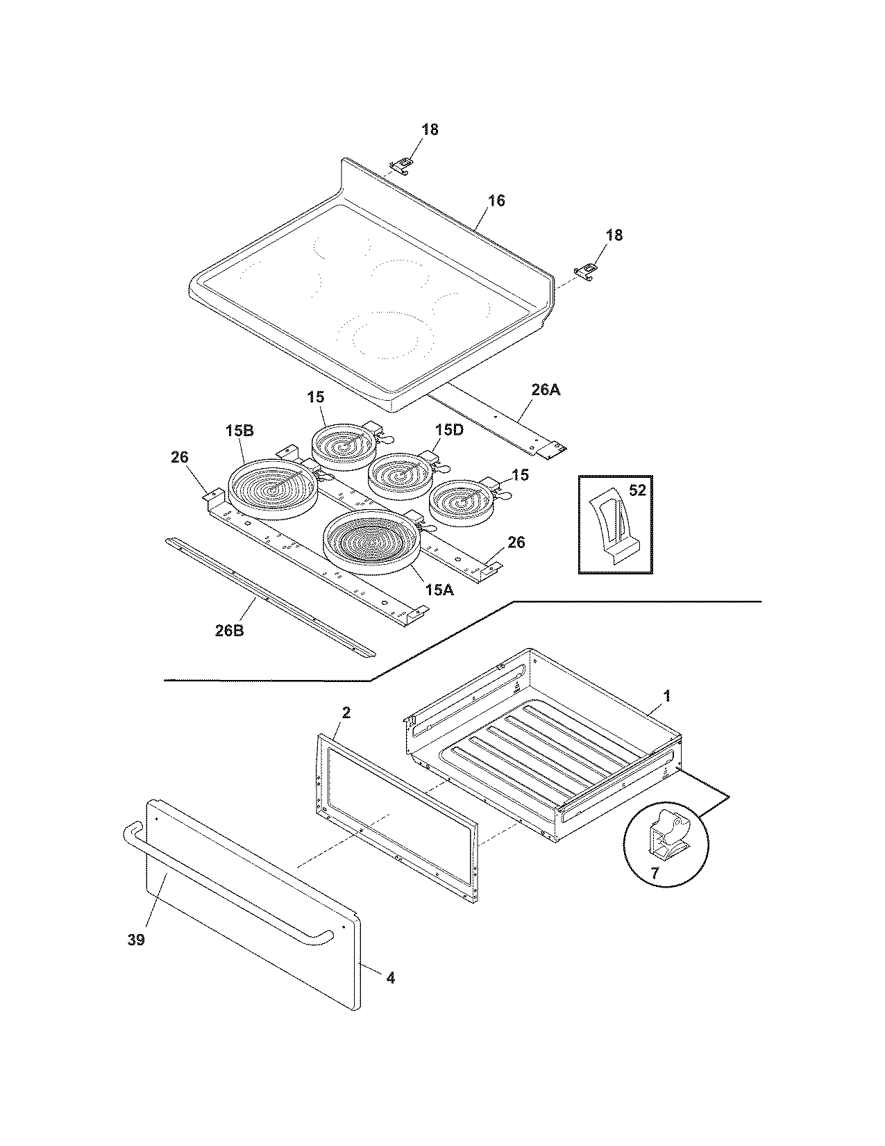 Top/drawer