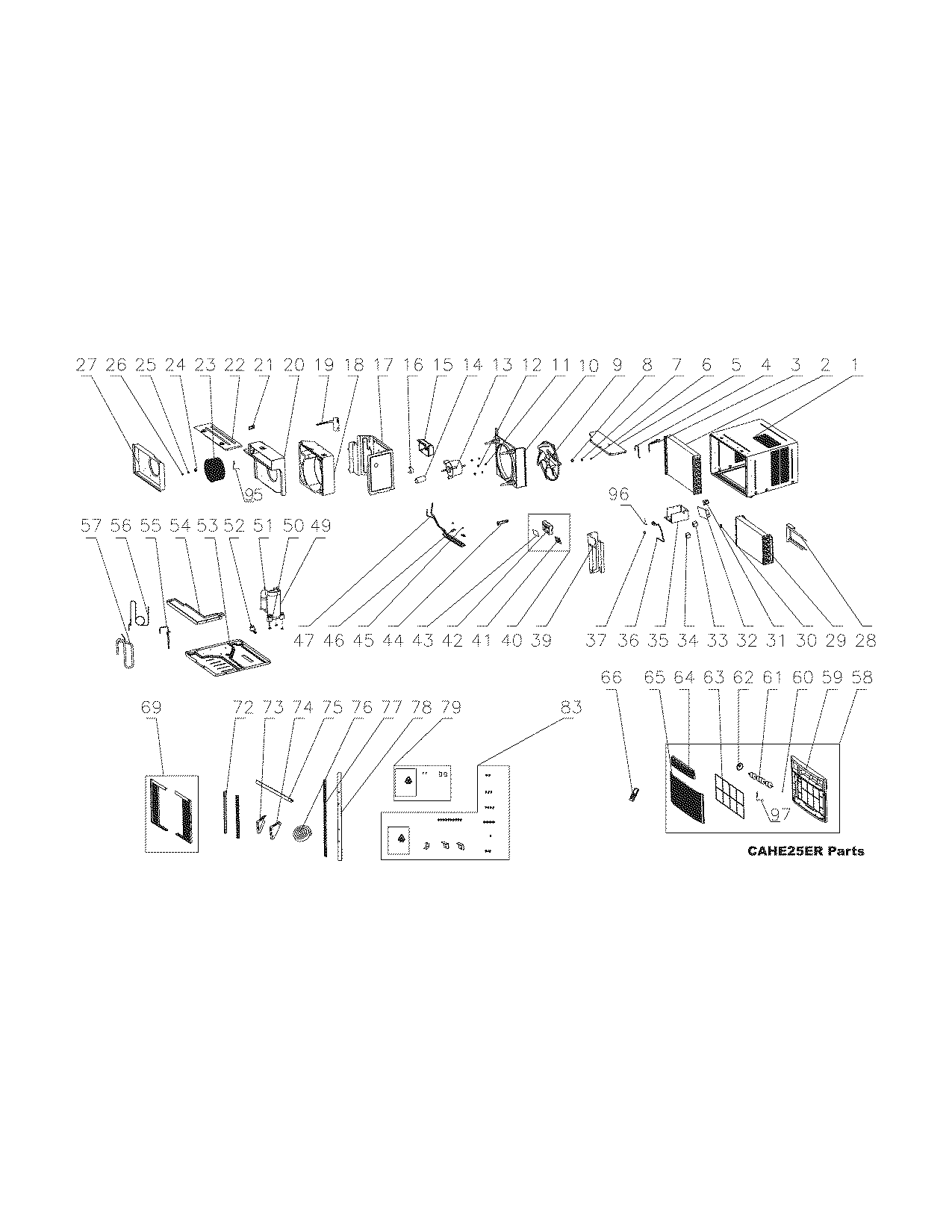 Recommended spare parts