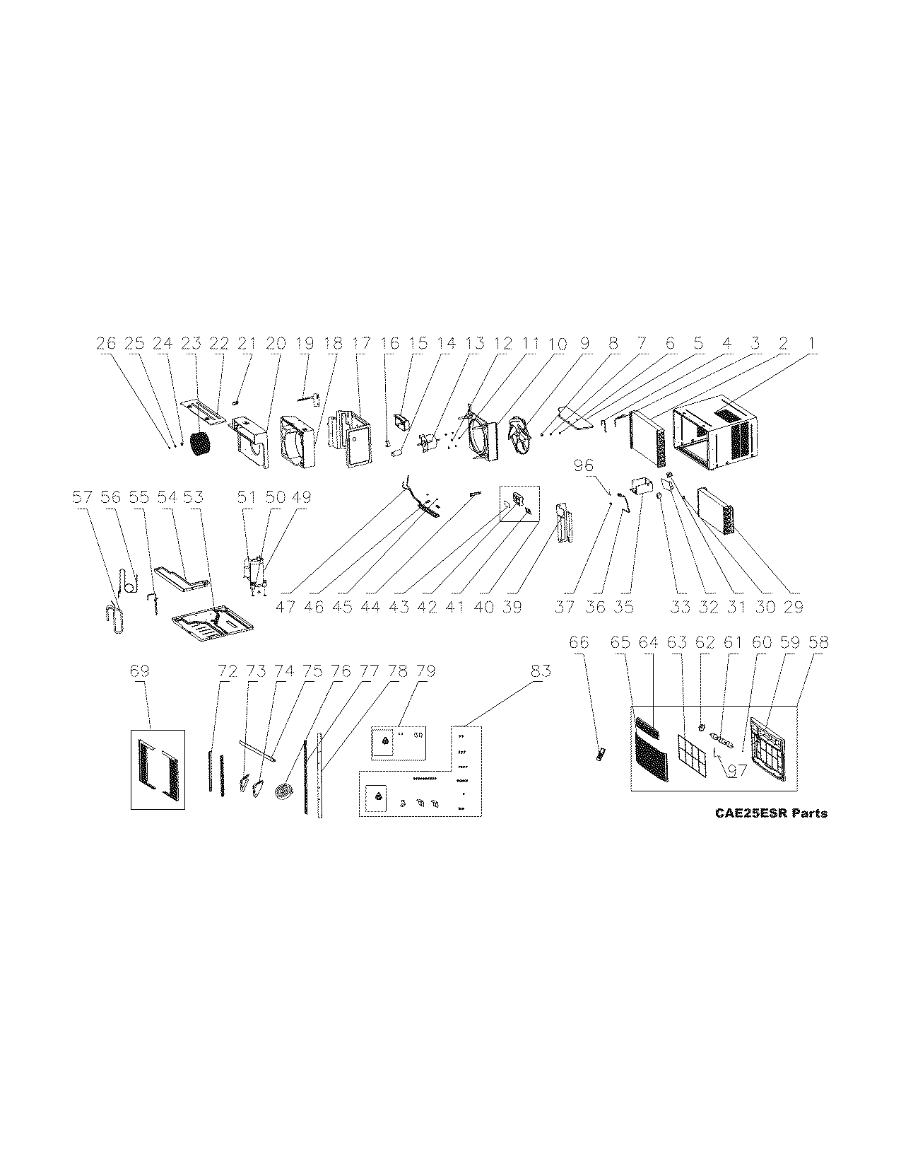Recommended spare parts