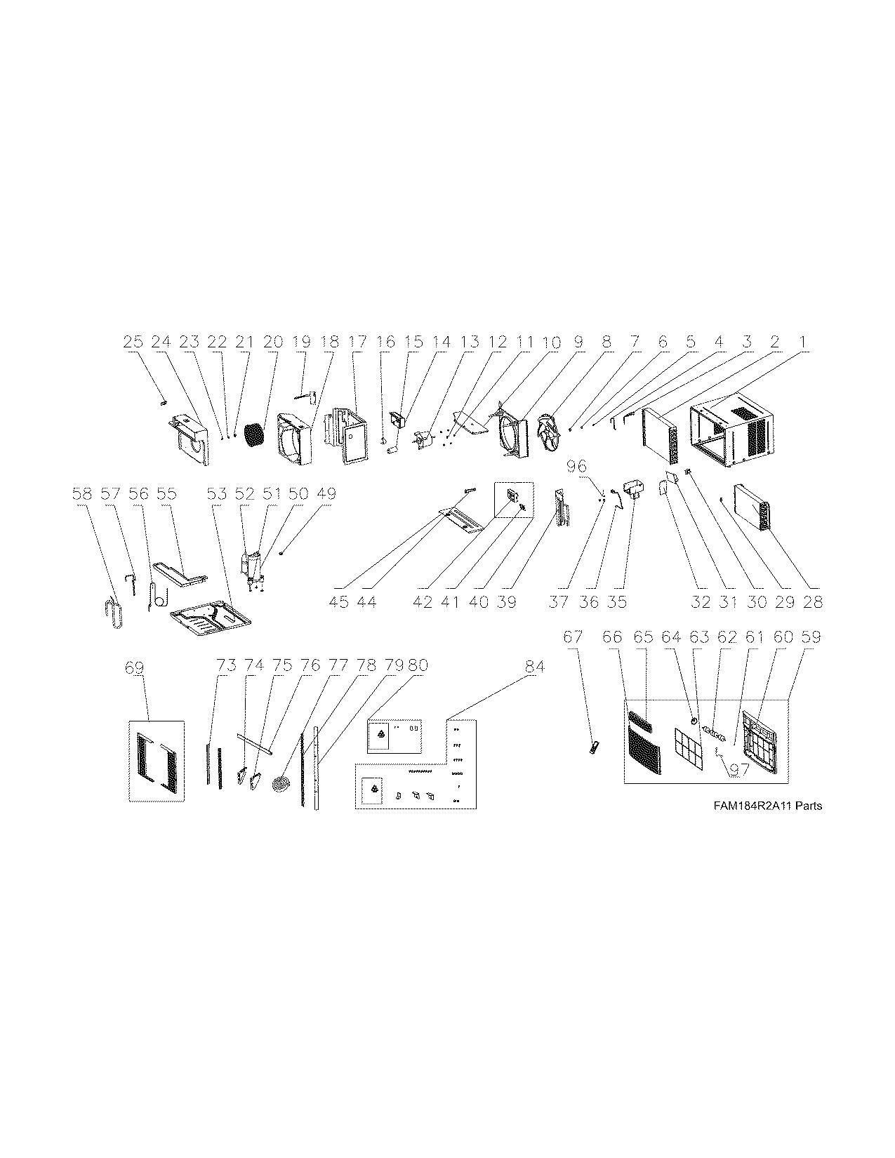 Recommended spare parts