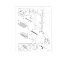 Crosley UL2500CA3 cabinet diagram