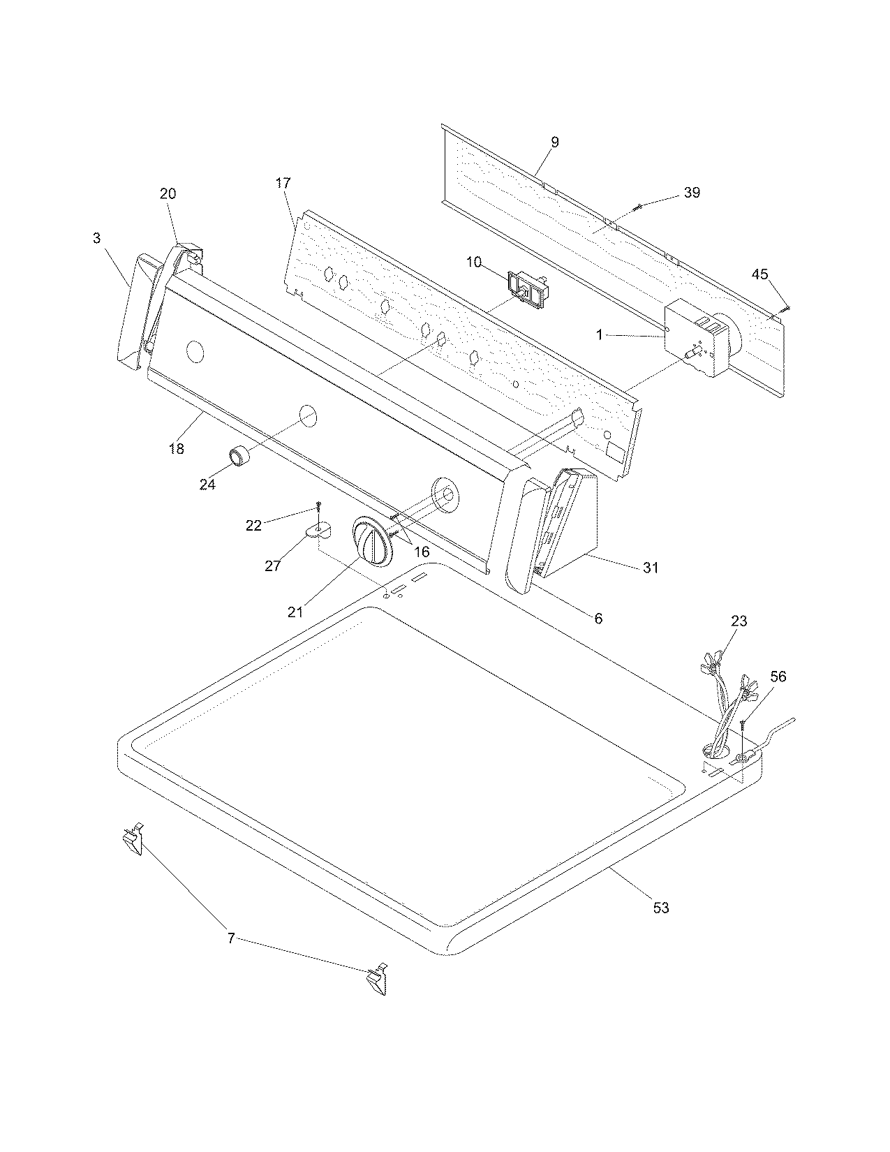 CONTROLS/TOP PANEL