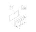 Kenmore 25316712101 door diagram