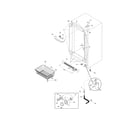 Frigidaire FFU17M7HWC cabinet diagram